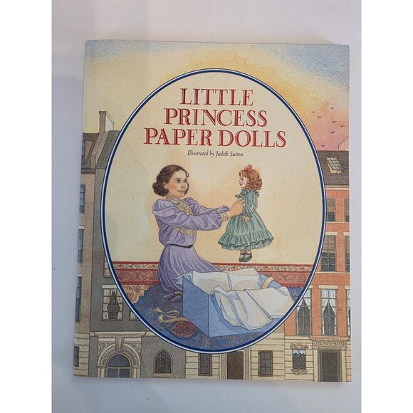 Little Princess Paper Dolls Book By Judith Sutton Illustrated New Uncut - Picture 1 of 4